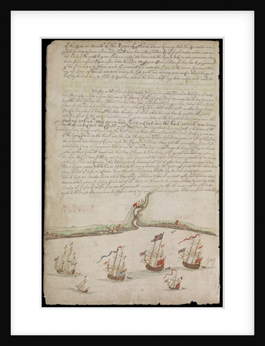Plate from Edward Barlow's journal of his life at sea in king's ships, East & West Indiamen & other merchantmen from 1659 to 1703. by Edward Barlow