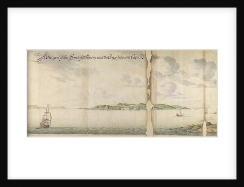 Prospect of Alderney and the Race by Thomas Phillips