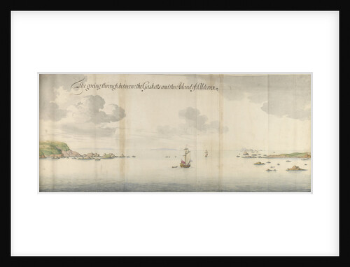 'The goeing through betweene the Gasketts and the Island of Alderny by Thomas Phillips