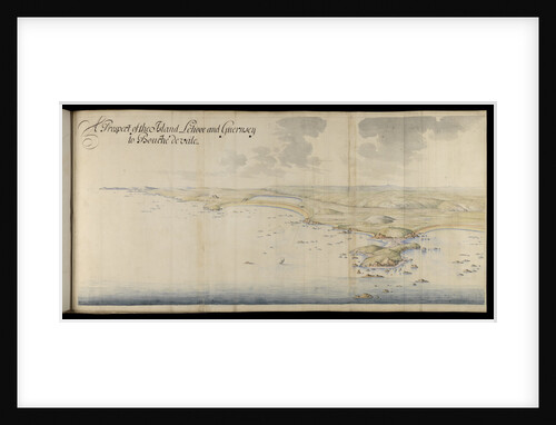 A prospect of the island of Lihou and Guernsey by Thomas Phillips