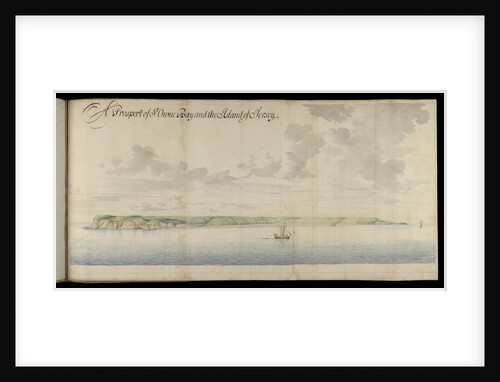 A prospect of St Owen Bay and the Island of Jersey by Thomas Phillips