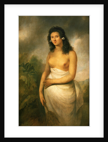 Poedua, the Daughter of Orio' (b. circa 1758 - d. before 1788) by John Webber