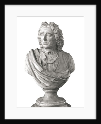 Bust of Admiral Vernon (1684-1757) by Louis-Francois Roubilliac
