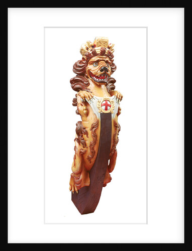 Lion figurehead by Unknown