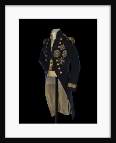 Royal Naval uniform: pattern 1795-1812, Nelson's Trafalgar coat by Anonymous