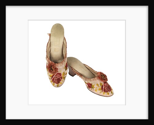 Silk slippers by Unknown