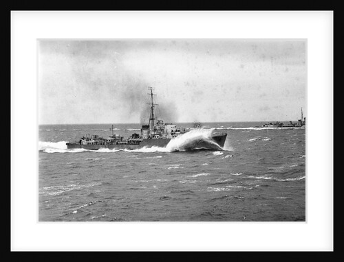 HMS 'Onslow' by Unknown