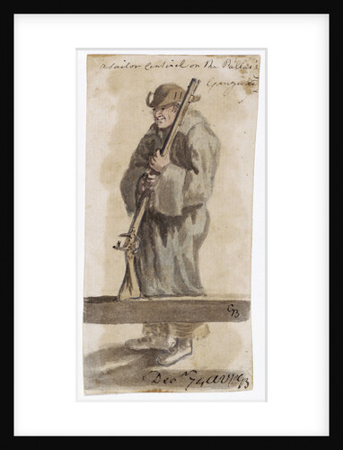A sailor centinel on the Pallas's gangway [Bray album] by Gabriel Bray