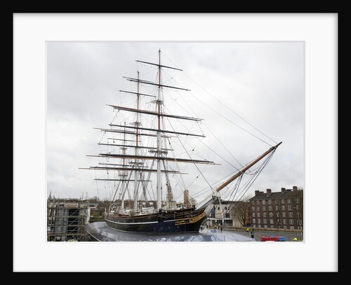 Refurbished clipper 'Cutty Sark' (1869), re-opened 25 April 2012 by National Maritime Museum