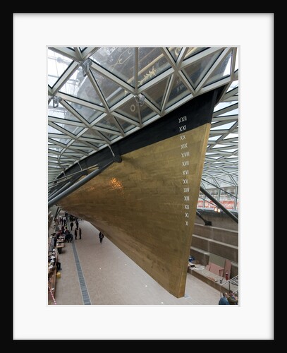 Refurbished clipper 'Cutty Sark' (1869), re-opened 25 April 2012 by National Maritime Museum