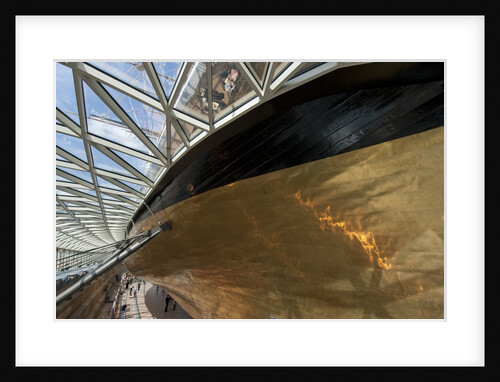 Refurbished clipper 'Cutty Sark' (1869), re-opened 25 April 2012 by National Maritime Museum