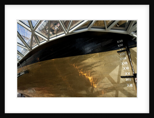 Refurbished clipper 'Cutty Sark' (1869), re-opened 25 April 2012 by National Maritime Museum