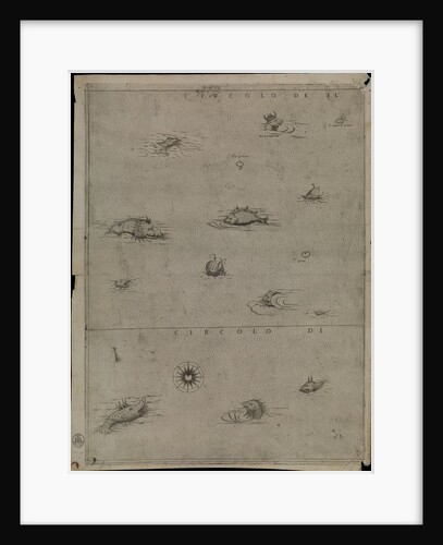 Map of Africa, 1564 - 1 of 8 sheets by Giacomo Gastaldi