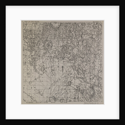 Map of the moon by H Percy Wilkins, third edition, 1954 by H. Percy Wilkins