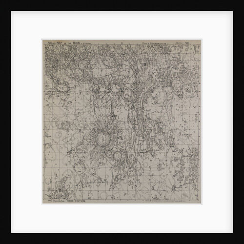 Map of the moon by H Percy Wilkins, third edition, 1959 by H. Percy Wilkins