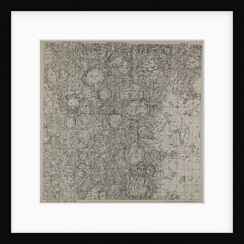 Map of the moon by H Percy Wilkins, third edition, 1960 by H. Percy Wilkins