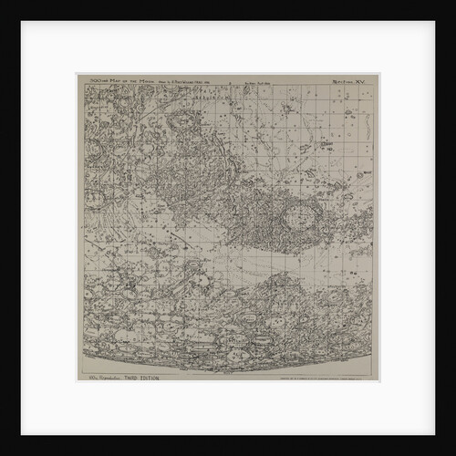 Map of the moon by H Percy Wilkins, third edition, 1967 by H. Percy Wilkins
