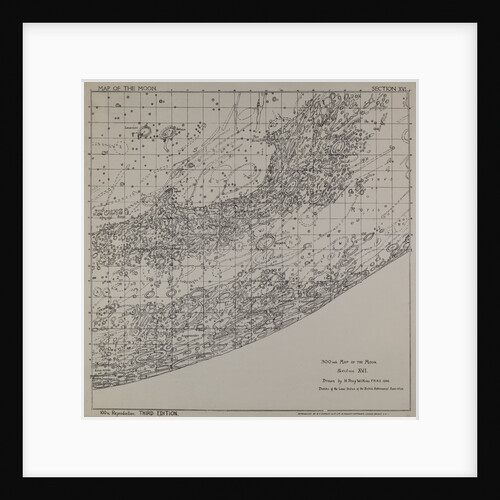 Map of the moon by H Percy Wilkins, third edition, 1968 by H. Percy Wilkins