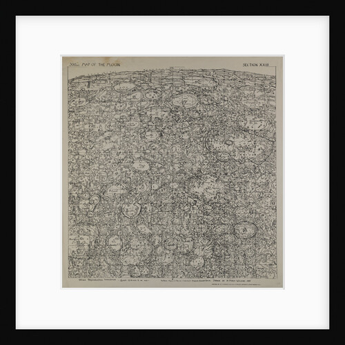 Map of the moon by H Percy Wilkins, third edition, 1975 by H. Percy Wilkins