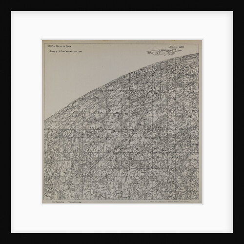 Map of the moon by H Percy Wilkins, third edition, 1976 by H. Percy Wilkins