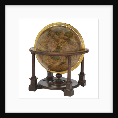 Terrestrial Globe by Gerard Mercator