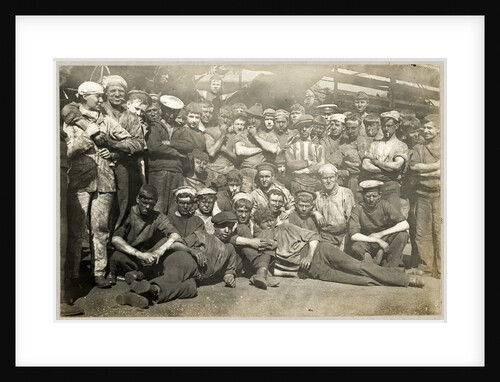 Group of Stokers in an album of Denis Q. Fildes, Commander RN 1906-1915 by unknown