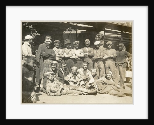 Group of Stokers in an album of Denis Q. Fildes, Commander RN 1906-1915 by unknown