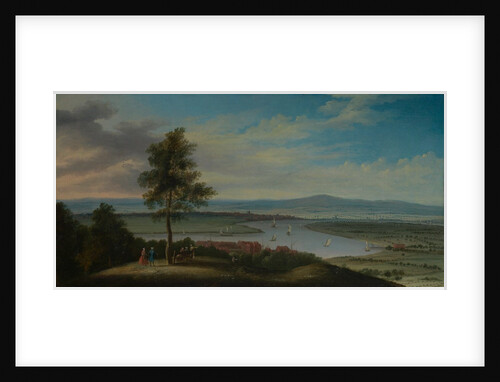 View of the Thames, Blackwall Reach and Greenwich Marsh from One Tree Hill by Pieter Tillemans