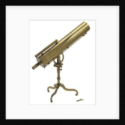 Portable reflector telescope by James Short