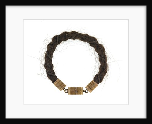 Hair bracelet by Anonymous