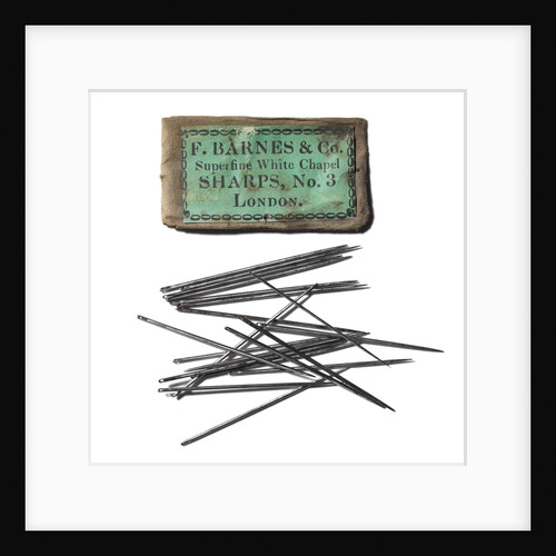 Packet of needles: Relic of Sir John Franklins last expedition 1845-48 by F. Barnes & Co.