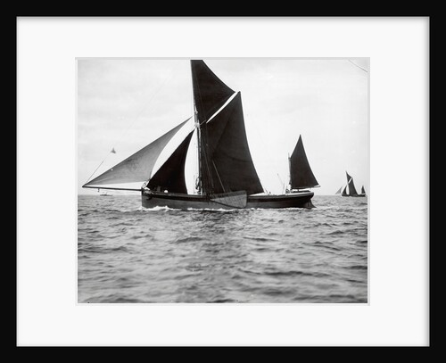 The spritsail barge 'Majestic' (1894) by F. C. Gould & Son