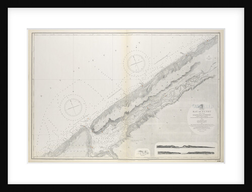 Chart of Nova Scotia, Bay of Fundy, Gullivers Hole to St Croix Bay, first published 10th February 1858 by Unknown