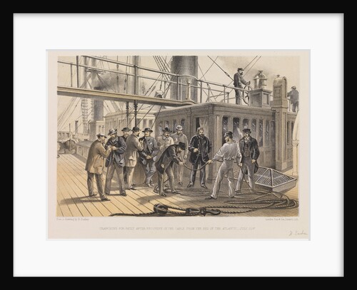 Searching for fault after recovery of the cable from the bed of the Atlantic - July 31st by Robert Dudley