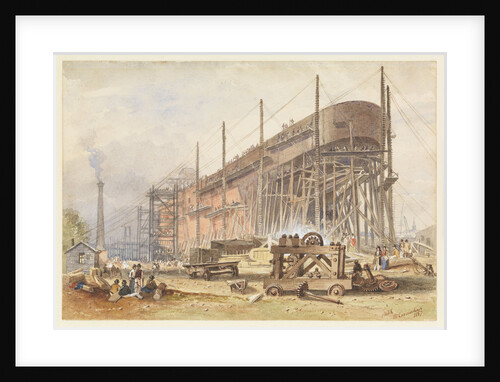 The building of SS 'Great Eastern' by John Wilson Carmichael