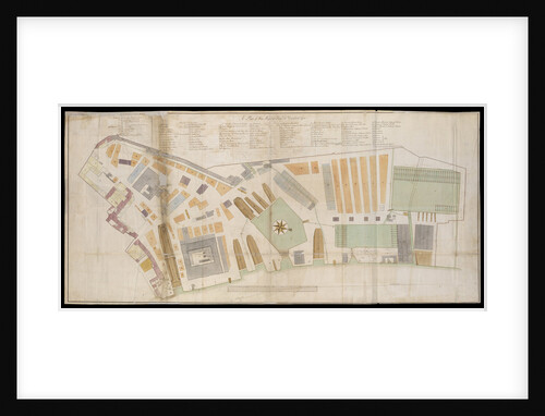Plan of Deptford Dockyard by Unknown