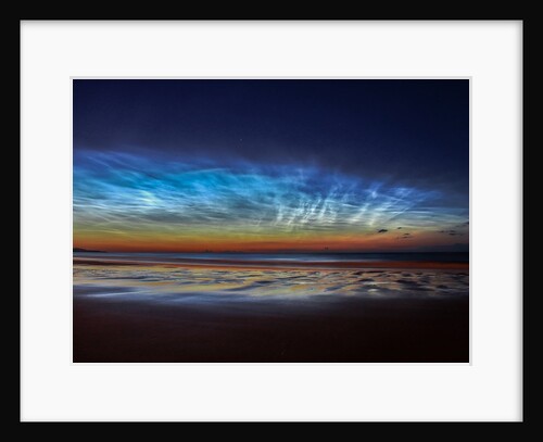 Sunderland Noctilucent Cloud Display by Matt Robinson