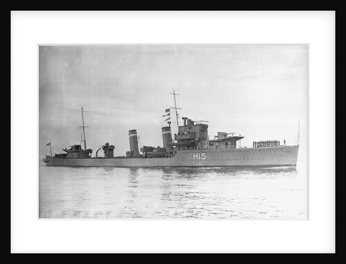 Destroyer HMS 'Esk' (1934) by unknown