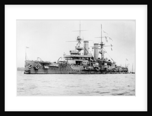 Battleship HMS 'Triumph' (1903) by unknown