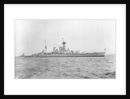 Battle cruiser HMS 'Hood' (1918) in 1937 by unknown