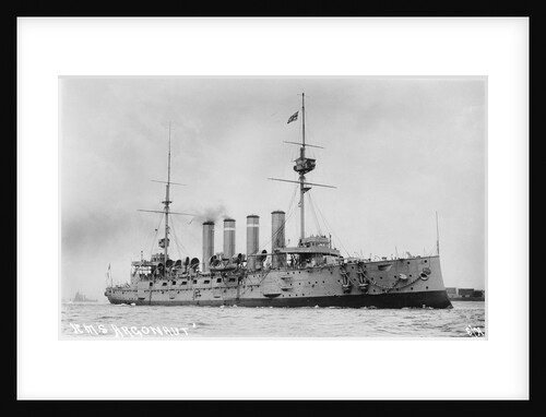 Photograph of the ship HMS 'Argonaut' in 1910 by Unknown