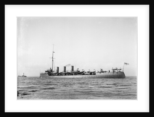 Scout cruiser HMS 'Foresight' (1904) by Anonymous