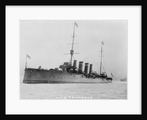 Second class protected cruiser, HMS 'Falmouth' (1910) by Unknown