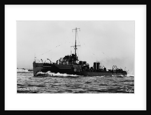 Torpedo boat destroyer HMS 'Usk' (1903) by unknown