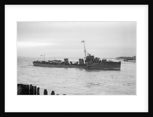 Torpedo boat destroyer HMS 'Cherwell' (1903) by unknown