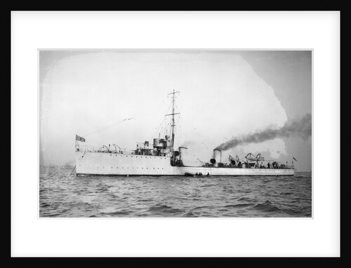 Torpedo boat destroyer HMS 'Ness' (1905) by unknown