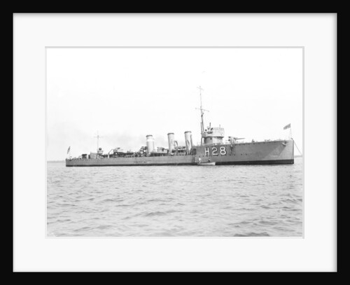 HMS 'Orpheus' (1916), destroyer by unknown