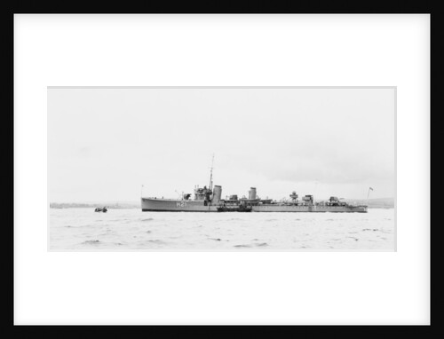 Destroyer HMS 'Scimitar' (1918), pendant H21 by unknown