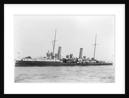 Photograph of torpedo gunboat 'Leda' (1892) by unknown