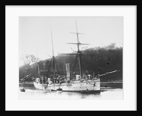 Composite screw gunboat HMS 'Pigeon' (1888) by unknown